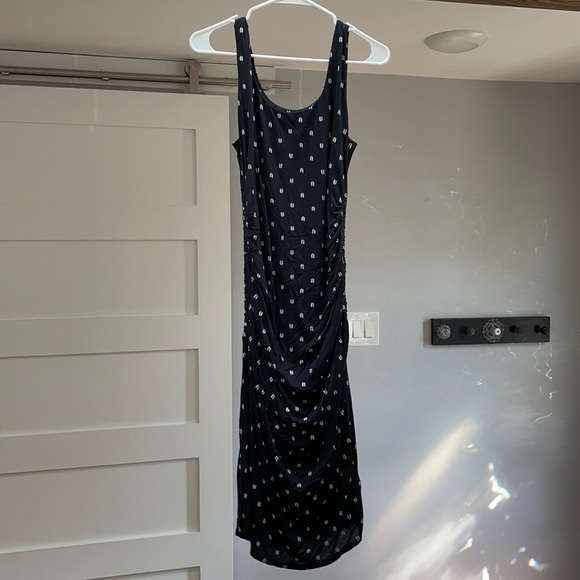 Ingrid & Isabel Ruched Maternity Dress - Picture 1 of 5